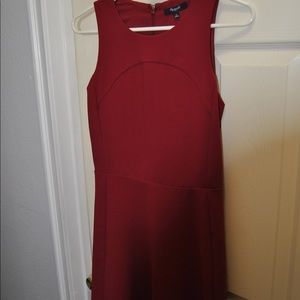 Madewell red dress